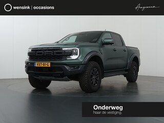 Ford Ranger 3.0 ECOBOOST | AUT. | DOUBLE CAB | RAPTOR | WRAP DARK GREEN MET. | LEDEREN BEKLKEDING | FOX SCHOKDEMPERS | 360° CAMERA | TREKHAAK | ADAPTIVE CRUISE CONTROL | APPLE CARPLAY | LED KOPLAMPEN | R MODUS | BAJA MODUS