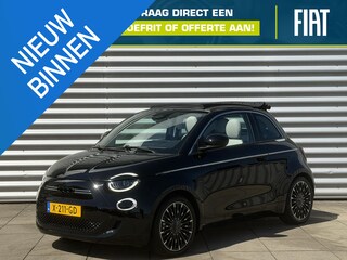 Fiat 500 La Prima 42 kWh Cabrio | Automaat | Leder | Camera | Navigatie | Adaptive Cruise Control