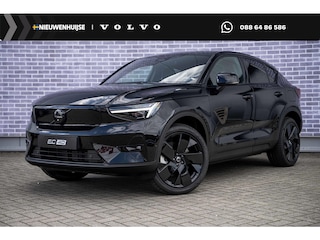 Volvo EC40 Single Motor Plus Black Edition Europa 70 kWh Adaptive Cruisecontrol | Harman/Kardon | 20" Velgen | LED lampen | Warmtepomp | Getint glas | Android Auto | Carplay |