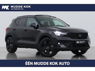 Volvo XC40 B3 Ultra Black Edition | Panoramadak | ACC | Trekhaak | 360° Camera | Stoel+Stuurverwarming
