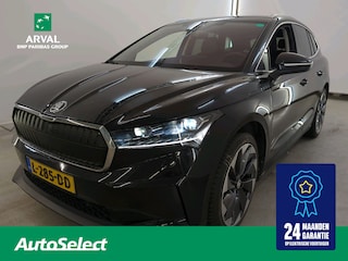Skoda Enyaq iV 80 204pk First Edition | SOH 90% | Leder | Warmtepomp | Trekhaak | Sport, Assistentie, Climate, Comfortpakket |21"