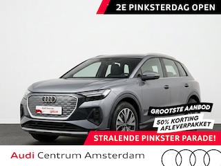 Audi Q4 40 Launch edition Advanced 77 kWh 204pk | Navigatie | Verwarmbare voorstoelen | 19 inch Lichtmetalen velgen | Parkeersensoren voor en achter