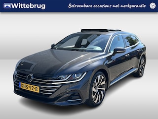 Volkswagen Arteon 1.4 TSI eHybrid R-Line / AUTOMAAT/ PANODAK/ LEDER/ KEYLESS/ MEMORY SEAT/ TREKHAAK/ STOELVERWARM. V&A/ HEAD-UP DISPLAY/ DIGITAL DASH/ 360 CAMERA/ APP-CONNECT/ NAVI/ DAB