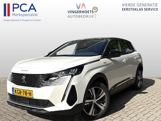 Peugeot 3008 1.6 HYbrid 225 pk Allure * Automaat * * Navigatie * 1/2 Lederen interieur * Stekker Hybride + Benzine * Elektronische Achterklep bed. * Adaptive Cruise Control * Keyless Start * Vingerhoets; Vierde Generatie Eersteklas Service. Al meer dan 100 jaar een begrip in de Brabantse Kempen.