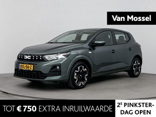 Dacia Sandero 1.2 Eco-G 120 journey | Camera Rondom | Stuur- & Stoelverwaming | Parkeersensoren | Navigatie | Dodehoekdetectie | Apple Carplay & Android Auto |