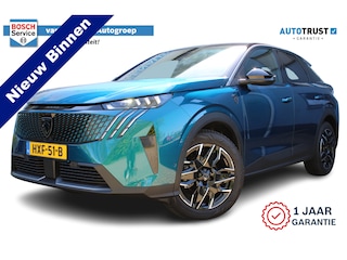 Peugeot 3008 1.2 Hybrid 145 GT Exclusive | Incl. 12 maanden Garantie | 1e Eigenaar | Stoelmassage | Afneembare trekhaak | 360* Camera | Elektrisch verstelbare stoelen met memory | Stoelverwarming Voor + Achter | Keyless Go | Elektrische kofferbakklep | Draadloze telefoonlader | Adaptive cruise | Climate controle | Origineel NL Auto | NAP |