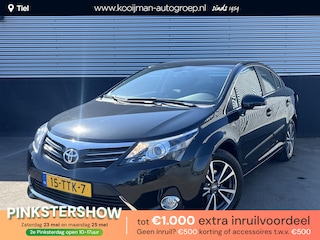 Toyota Avensis 2.0 VVTi Dynamic Business Navigatie, Parkeersensoren, Achteruitrijcamera, Volledige historie, Stoelverwarming, Climate control