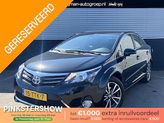 Toyota Avensis 2.0 VVTi Dynamic Business Navigatie, Parkeersensoren, Achteruitrijcamera, Volledige historie, Stoelverwarming, Climate control