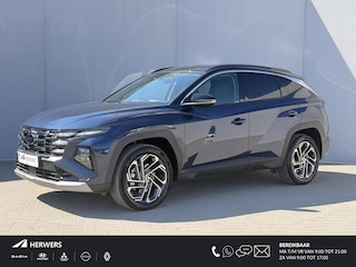 Hyundai Tucson 1.6 T-GDI HEV Facelift Comfort Smart / Fabrieksgarantie tot 7-2029 / HUD / Navigatie / Adpatieve Cruise / Camera / Stoel Verwarming / Stuurwiel Verwarming / DAB / Elektr. Achterklep /