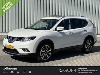 Nissan X-Trail 1.6 DIG-T Tekna / NL Auto / Dealer Onderhouden / Trekhaak 1800 KG / Panoramisch Schuif/Kanteldak / Lederen Bekleding / Navigatie / 360 Graden Camera / Stoelverwarming / Climate Control / Cruise Control / Elektrische Kofferbak /