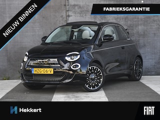 Fiat 500 La Prima 42 kWh 118pk Automaat ADAPT. CC | 17''LM | PDC + CAM. | DODE HOEK | LEDER | APPLE-CARPLAY