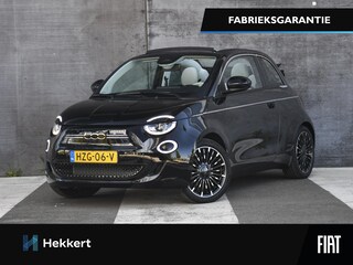 Fiat 500 La Prima 42 kWh 118pk Automaat ADAPT. CC | 17''LM | PDC + CAM. | DODE HOEK | LEDER | APPLE-CARPLAY