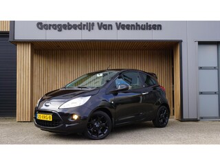 Ford Ka 1.2 69pk Metal Individual *Black Edition* Airco 16inch LM *Achterspoiler* *NL auto* Keurig exemplaar!
