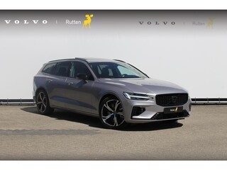 Volvo V60 T6 350PK Automaat Plug-in hybrid AWD Ultra Dark Adaptieve Cruise Control / Head-up display / Panoramisch schuif-kanteldak / Harman Kardon Audio / Blis / Google infotainment