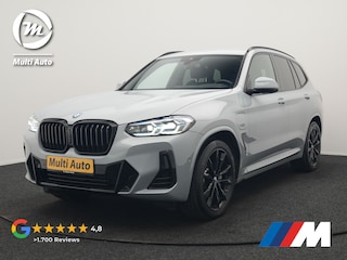 BMW X3 xDrive30e M Sport PHEV 293pk Dealer O.H. | Head Up | Laser LED | 360 Camera | Lederen Sportstoelen Verwarmd | Keyless | Blis | Apple Carplay | Hifi Audio | Sfeerverlichting | Navigatie | DAB | Cruise Control | 20"L.M | Plug In Hybrid |