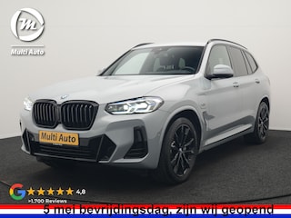 BMW X3 xDrive30e M Sport PHEV 293pk Dealer O.H. | Head Up | Laser LED | 360 Camera | Lederen Sportstoelen Verwarmd | Keyless | Blis | Apple Carplay | Hifi Audio | Sfeerverlichting | Navigatie | DAB | Cruise Control | 20"L.M | Plug In Hybrid |