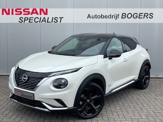 Nissan Juke 1.6 Hybrid Premiere Edition Automaat Navigatie, Climate Control, Leder, 19"lm, Achteruitrijcamera, Stoel/Stuurverwarming