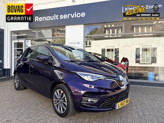 Renault Zoe R135 Intens 52 kWh | CCS Snelladen | Easylink navigatiescherm 9'3 inch | Dealeronderhouden | Prachtige kleur bleu violette | Koopbatterij | Inclusief batterij | Geen accuhuur |