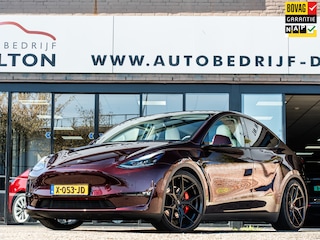 Tesla Model Y Performance AWD 75 kWh 22" VOSSEN LM/WIT LEER /1e EIG.