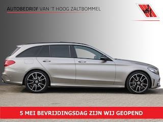 Mercedes-Benz C-klasse Estate 160 AUT9 AMG NIGHT PAKKET PANORAMADAK 360-CAMERA 19'' NL AUTO
