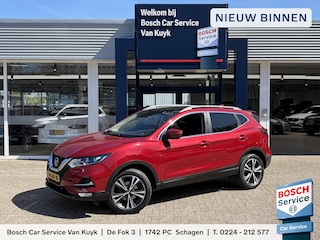 Nissan Qashqai 1.3 DIG-T N-Connecta / NL-Auto / 1e-Eigenaar / Panodak / 360°-Camera / Cruise-Control / Climate-Control / Apple-Carplay & Android-Auto / Keyless / DAB Radio-Bluetooth / Navi / PDC V+A / 18'' LMV / ENZ.