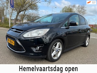 Ford C-MAX 1.6 EcoBoost Titanium / panorama / dealer.onderhouden / airco / cruise.control / navi / camera / pdc / trekhaak......
