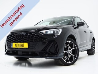 Audi Q3 45 TFSI e Full Black | Panoramadak | Leder | Sfeerlicht | Cruise | DAB | Virtual | Donkere Hemel | Carplay