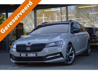 Skoda Superb Combi 1.5 TSI ACT Sportline Led Leder Panorama Virtual Camera Keyless Pdc