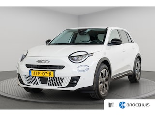 Fiat 600 1.2 Hybrid La Prima | 8 Jaar Garantie | Camera | Navigatie | Stoelverwarming | Elektrische Achterklep | Parkeersensoren |