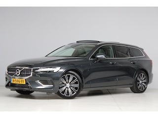 Volvo V60 2.0 T6 Twin Engine AWD Inscription | panoramadak | elek. trekhaak | head up | adap. cruise | dodehoek detectie | 1e eig.