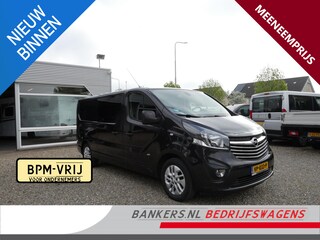 Opel Vivaro 1.6 CDTI 115PK, L2H1, Dubbel cabine, Airco, Zo meenemen, geen garantie