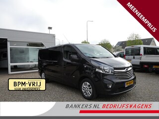 Opel Vivaro 1.6 CDTI 115PK, L2H1, Dubbel cabine, Airco, Zo meenemen, geen garantie