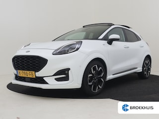 Ford Puma 1.0 EcoBoost Hybrid ST-Line X 155PK | Glazen panorama-dak | | Trekhaak afneembaar | Apple carplay Android auto | Achteruitrijcamera | Cruis control adaptief | Stoel/Stuurverwarming | Keyless | DAB | 18"LMV