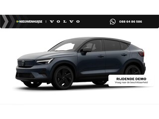 Volvo EC40 Single Motor Extended Range Ultra Europa Black Editon | Google | Long Range | Adaptieve Cruise Control | Panoramadak | Harman Kardon Audio | Warmtepomp | 360 Camera | Getint Glas | Zitverlenging | Stuur-/Stoelverwarming Voor + Achter | DAB | LED Koplampen | Sfeerverlichting | Dodehoekdetectie | 19" LM