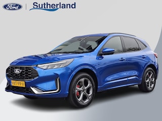 Ford Kuga 2.5 PHEV ST-Line X | Desert Island Blue | Winterpack | elektrische bedienbare achterklep | Full led | Adaptive cruise | Automatisch inparkeren etc.