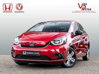 Honda Jazz 1.5 Full Hybrid Executive Automaat | Premium Crystal Red Metallic | Volledig dealeronderhouden | Dode hoek detectie | Navi | Carplay | PDC | Camera