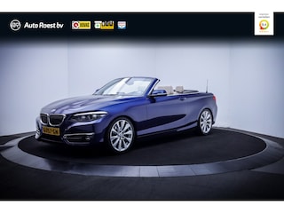 BMW 2-serie Cabrio 220iA High Executive FULL LED | CAMERA | LEDER | STUUR+STOELVERW | NAVI | SPORTSTOELEN | LMV 18''