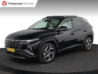 Hyundai Tucson 1.6 T-GDI HEV Premium Sky | Automaat | Bomvol! | Pano | Stoelverkoeling | Stoel- & stuurverwarming | Carplay | Memory | ACC | 360° camera | Leder
