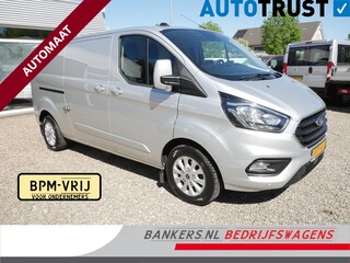 Ford Transit Custom 2.0 TDCI 170PK, L2H1, Limited, Airco, Automaat, 2 x Schuifdeur