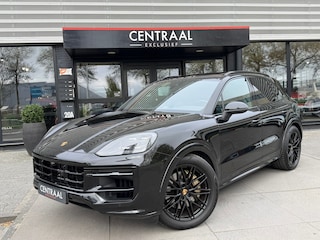 Porsche Cayenne 3.0 E-Hybrid Black Edition 470PK|Pano|Memory|Carplay|Bosé|SportChrono|Sport-Design