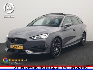 Cupra Leon 1.4 e-Hybrid VZ Copper Edition PHEV 245pk Dealer O.H PHEV | Panodak | Adaptive Cruise | Sportstoelen Memory & Verwarmd | Sfeerverlichting | Apple Carplay | Blis | Keyless | Stuur Verwarmd | Navigatie | Virtual | DAB | Plug In Hybrid