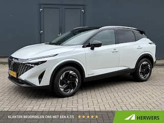 Nissan Qashqai 1.5 e-Power N-Connecta / Facelift Model / Rondomzicht camera / Apple Carplay Android Auto / Draadloze telefoon lader / Adaptief cruise control / Climate control / Keyless Entry/Start / Parkeersensoren voor en achter /