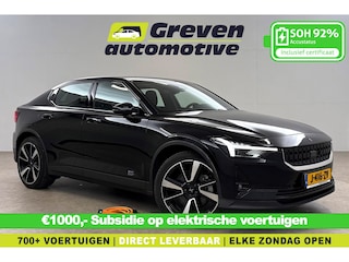 Polestar 2 Long Range Dual Motor Launch Edition 78kWh | Snelladen | SOH 92% | H/K | 360° | Pano | Memory | Sfeer | Virtual | Adap. Cruise