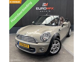Mini Cooper Cabrio 1.6 Pepper 2e eigenaar - Airco - Cruise.
