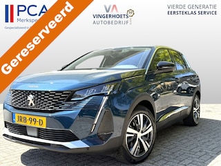 Peugeot 3008 1.6 Plug in Hybride 225 Pk * Automaat * Luxe Allure * * Navigatie * Dodehoek Sensoren * Achteruitrij Camera * Keyless Start * Laadstekker 220 V * 1/2 Lederen Interieur * Vingerhoets; Vierde Generatie Eersteklas Service. Al meer dan 100 jaar een begrip in de Brabantse Kempen.