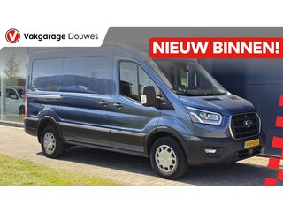 Ford Transit 350 2.0 TDCI L2H2 Trend | NAP | Automaat | 1e eigenaar | 3zits | Bi-Xenon | Carplay | Camera | 360° sensoren | Dubbele schuifdeur! | Blind spot