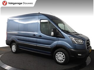 Ford Transit 350 2.0 TDCI L2H2 Trend | NAP | Automaat | 1e eigenaar | 3zits | Bi-Xenon | Carplay | Camera | 360° sensoren | Dubbele schuifdeur! | Blind spot