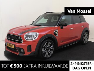 Mini Countryman 1.5 Cooper S E ALL4 Chili |18" LM | Sportstoelen Leder | Navi | Panoramadak