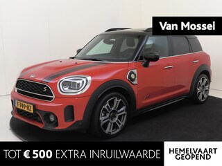 Mini Countryman 1.5 Cooper S E ALL4 Chili |18" LM | Sportstoelen Leder | Navi | Panoramadak