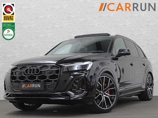 Audi Q7 60e 489pk S Competition RS-Seats | Carbon in/exterieur | B&O | Panorama | 360 Camera | Soft-Close | Head-Up | ACC | Matrix-LED | Keyless-Entry |  Lane & Side assist | Stuurwielverwarming | Alarm | 22" Audi Sport | Leder op Dashboard | Rijklaarprijs en fabrieksgarantie.